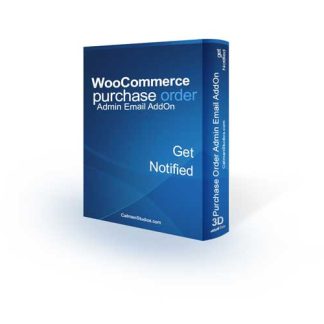 WooCommerce Purchase Order Admin Email Addon